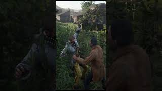 didnt stand a chance 😭😂 rdr2 [upl. by Roleat902]