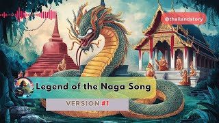 Legend of the Naga Song version 1 AUDIO storysong thailandstory music [upl. by Nafets]