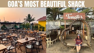 Tomatos Goa  Goas Best Sundowner Shack  Most Famous Shack Of Goa [upl. by Chesna]