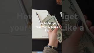 How to Budget your Money like a Pro automobile moneymastermind moneymind moneyrules moneywise [upl. by Ahsir]