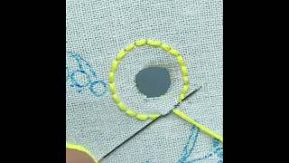 Learn to fix a hole in clothes Hand embroidery for beginners shorts short [upl. by Jones448]