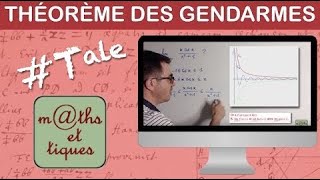 Calculer une limite à laide du théorème dencadrement  Terminale [upl. by Nimzay792]