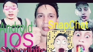 Como UsarSnapchatAndroidVsIOS [upl. by Anaitak]