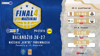 LIDLMKL U16 B div vaikinų finalas  Vilniaus KM II – Kauno KM „Žalgiris“ II [upl. by Torie236]