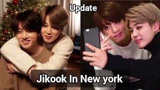 Jikook moments Jungkook fed Jimin when they were in New york [upl. by Silrak]