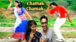 Kondaveeti Donga Songs  Chamak Chamak  ChiranjeeviTelugu Songs Reaction  Chiranjeevi Hits Songs [upl. by Dihaz]