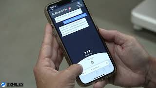 22Miles Mobile AI Assistant with Wayfinding  Wayfinding with integrated ChatGPT [upl. by Aihsemak316]