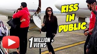 When Aishwarya Rai Kissed Abhishek Bachchan In Public  PDA [upl. by Sukramal37]