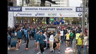 Der Mainova Frankfurt Marathon im Schnelldurchlauf [upl. by Brear]