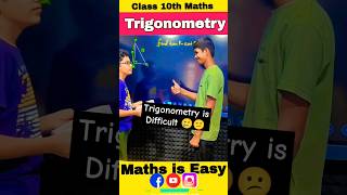 Trigonometry Class 10  Trigonometry Identities trigonometry fun shorts ytshorts viral maths [upl. by Gronseth]