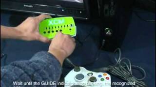 Exclusive Beta Test of XCM F1 Converter with G25G27 Steering Wheel on Xbox 360 [upl. by Thessa]