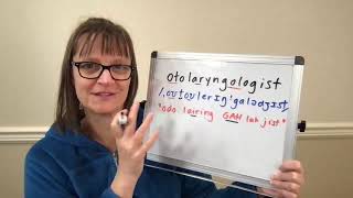 How to Pronounce Otolaryngology and Otolaryngologist [upl. by Ilrebma]