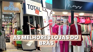 Tour pelas melhores lojas do BRÁS em São Paulo 🤩 Mostrei TUDO preços e nomes das lojas 🥳 [upl. by Elawalo]