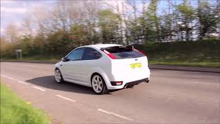 Ford Focus ST225 CP340 flybys [upl. by Odraboel]