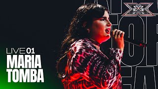 Maria Tomba scatena un inferno POP a X Factor 2023  LIVE 1 [upl. by Kenti]