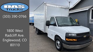 Fully Electric 2023 Chevrolet Express 4500  16 Box Truck W Liftgate  03719 [upl. by Nalniuq]