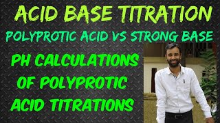 Acidbase titration  Polyprotic Acid vs Strong Base Titration  L7 [upl. by Natye209]