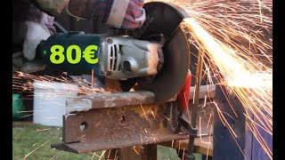 Test und Erfahrungsbericht der Makita GA9050R 230mm Winkelschleifer [upl. by Esorylime]