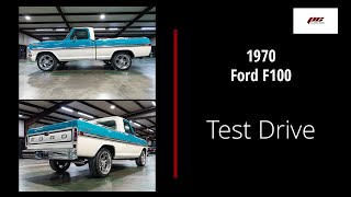 1970 Ford F100 Test Drive Review  PC Classic Cars H17046 [upl. by Htebazila]