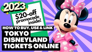 How to buy use amp link Tokyo Disneyland tickets [upl. by Atipul]