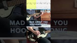 Hooverphonic  Mad About You introverse basscoverwithtabs basscover tabs basstab music [upl. by Eberhard]