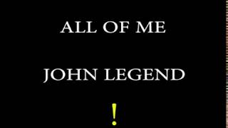 ALL OF ME  John Legend Easy Chords and Lyrics [upl. by Kelsey83]