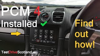 How to modernise your Porsche with PCM4  Part 2  OEM integrated Carplay [upl. by Cristobal]