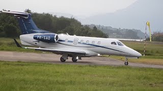 Embraer Phenom 300 Decolagem em Angra dos Reis RJ [upl. by Pubilis]