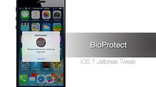 BioProtect iOS 7 Jailbreak Tweak Handson  iPhone Hacks [upl. by Gerrald]