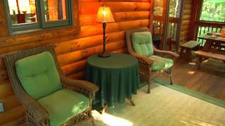 The Lodge at Lanes End Rental Cabin in Hocking Hills Ohio [upl. by Machos507]