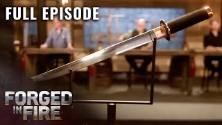 Forged in Fire Korean Challenge The ICONIC Hwando Sword S8 E22  Full Episode [upl. by Annagroeg]