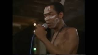 Fela Kuti criticised the Producer his album TEACHER DONT TEACH ME NONSENSE at the Afrika Shrine [upl. by Hubbard]