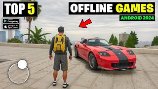 Top 5 Offline Games For Android  Best Offline Games For Android 2024 [upl. by Ranite]