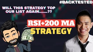 RSI  200 MA Strategy Tested  Rayner Teo  Stocks  Full Results [upl. by Iclek]