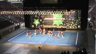 Millers Cheer Stars Senior Platinum Hershey PA April 12 2014 942am [upl. by Wons377]