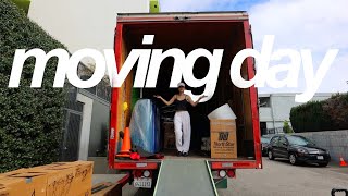 MOVING DAY VLOG moving into my new los angeles home [upl. by Sucramej]