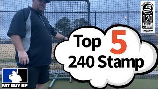 2022 Top 5 USSSA 240 Stamp slowpitch Softball Bats [upl. by Marozik]