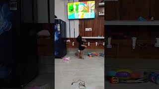 Priyam Babu ka dance  masti time 🤗m tota m tota poem [upl. by Madson495]