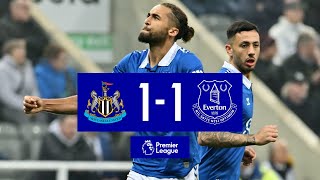 NEWCASTLE 11 EVERTON  Premier League highlights [upl. by Calvert404]