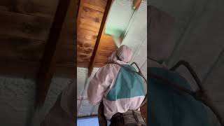 Spray Foam Insulation In A Remodel [upl. by Kristy]