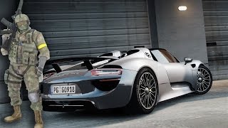 GTA IV 2015 Porsche 918 Spyder  Sound Mod  PlayerPed [upl. by Chip854]