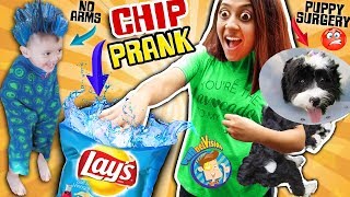 CHIP Joke amp Puppy Surgery Boo Boo   FGTEEV Gaming 1st Reaction FUNnel Vision Family Vlog [upl. by Goodhen]