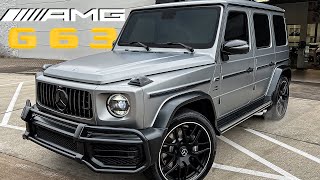 2022 Mercedes AMG G63 G Class Platinum Magno Walkaround Review  Exhaust Sound [upl. by Lamraj]