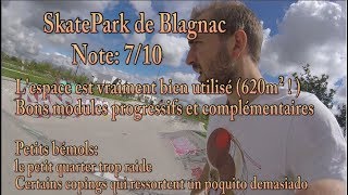 Skatepark très sympa de Blagnac  Et on y va ProooooGressivement Vlog skate 15 [upl. by Lassiter]