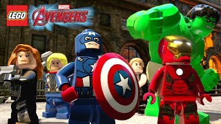 LEGO Marvels Avengers  Full Game Walkthrough [upl. by Laszlo301]