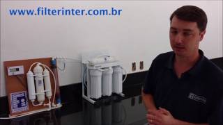 Resultado do Teste de Duração  Resina Mista MB400  Deionizador 3 estágios T33 – Filterinter [upl. by Abbie]