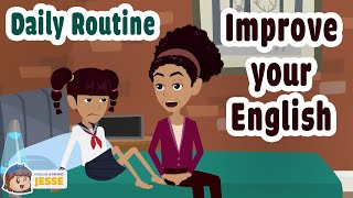 Daily Routine  Improve your English  English Speaking Practice  Listen and Practice [upl. by Telford]