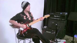 Loudness Akira Takasaki play the quotCrazy Nightsquot Riff [upl. by Dorsey]