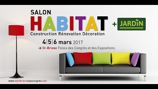 Diaporama salon de lhabitat et jardin Saint Brieuc [upl. by Ettenowtna934]