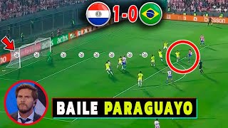 ASI REACCIONA PRENSA BRASILEÑA a VICTORIA de PARAGUAY vs BRASIL en ELIMINATORIAS [upl. by Anchie]